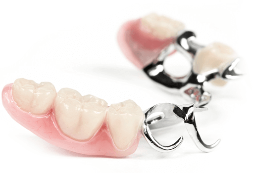 Пластиночные зубные протезы, фото Евродент