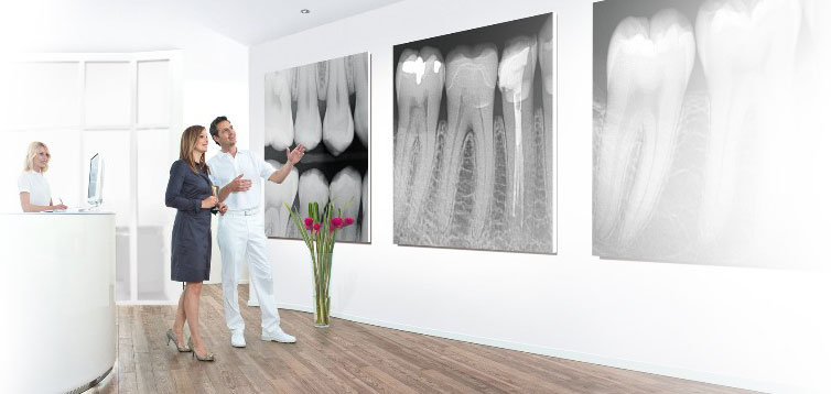 Компьютерный снимок зубов – безошибочная диагностика, верхнее фото